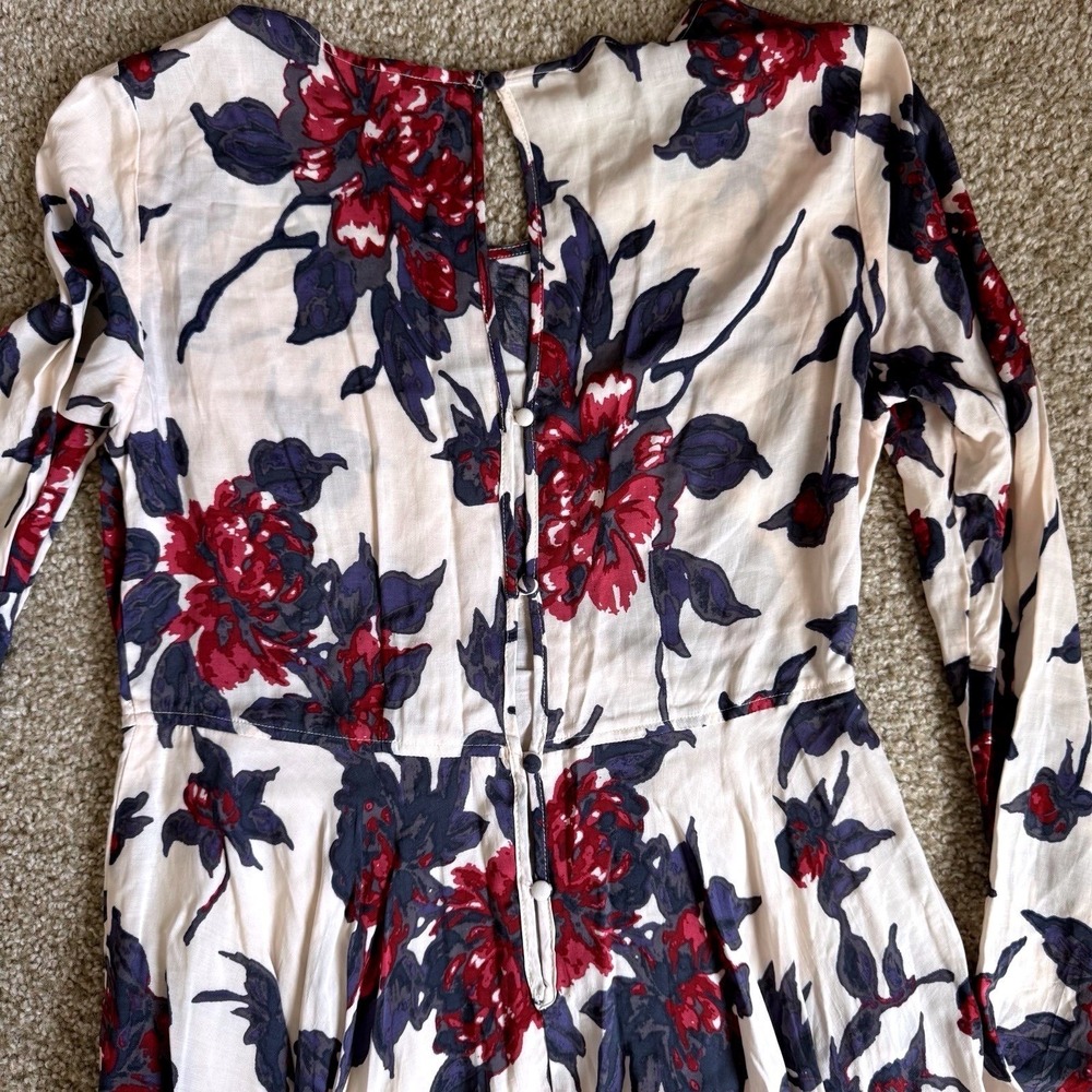 Free People Maxi Floral Dress Size Medium - Picture 12 of 12